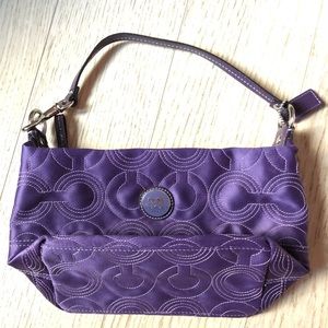 Coach Small Purple Purse